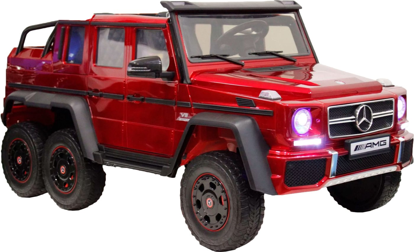 

Электромобиль RiverToys Mercedes-Benz G63 AMG 4WD X555XX (красный)