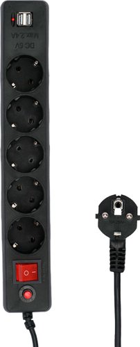 Сетевой фильтр Гарнизон ECL-5-U2-B-1.8