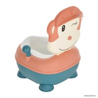 Детский горшок Pituso Обезьянка FG359 (розовый)