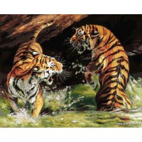 Картина по номерам Белоснежка Первая ссора 186-AВ