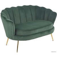 Софа Halmar Amorinito XL (темно-зеленый/золотой)