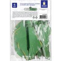 Елочная игрушка Золотая сказка 592541 (6 шт, изумрудный)