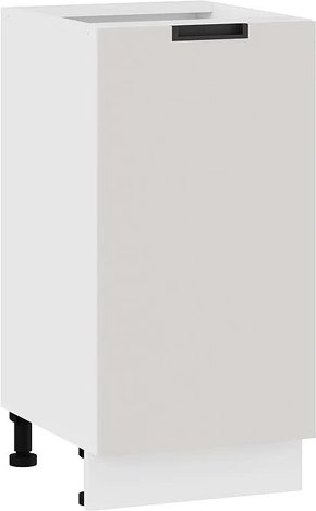 

Шкаф напольный Трия Гренада 1Н4 (белый/холст мокко)