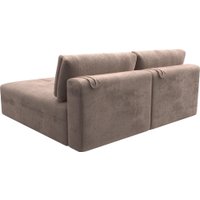 Угловой диван Лига диванов Лига-060 НПБ угол универсальный 129494 (велюр Tower 05 бежевый)