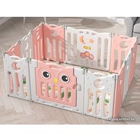 Манеж-ограждение Pituso Сова (персиковый/белый)