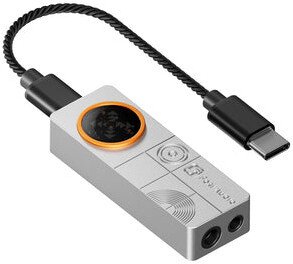 Портативный усилитель Fosi Audio DS3 (серебристый)