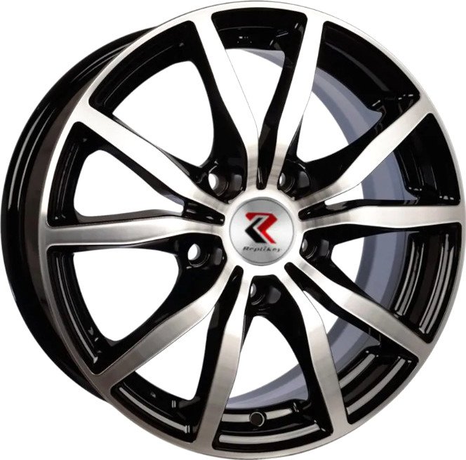 

Литые диски RepliKey K57 15x6.5" 5x114.3мм DIA 66.1мм ET 40мм BK/FP
