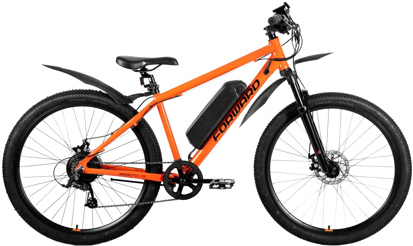 

Электровелосипед Forward Apache 27.5 E-350 р.17 2022 (оранжевый/черный)