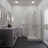 Душевой уголок Triton Дельта-Хром 90x90 (без поддона)