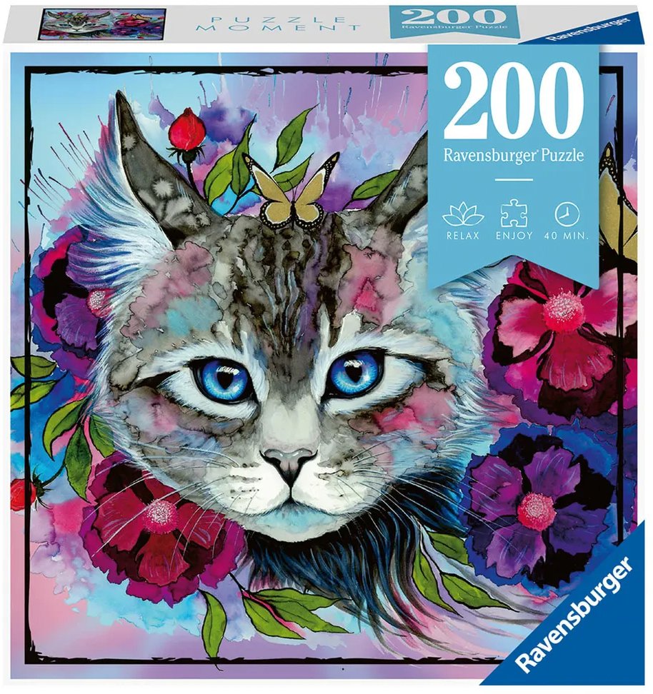 

Пазл Ravensburger Ravensburger Кошачьи глазки 12960 (200 эл)