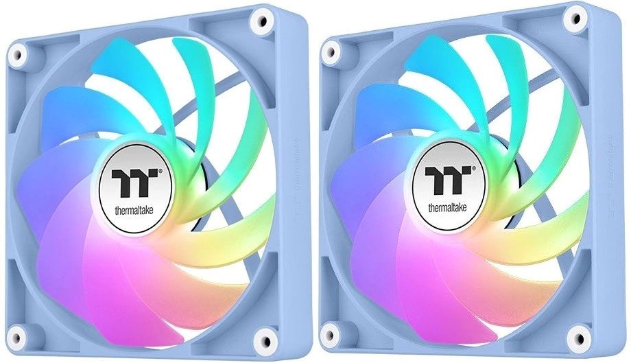 

Набор вентиляторов Thermaltake CT120 Sync Reverse ARGB 2-Fan Pack CL-F200-PL12BU-A