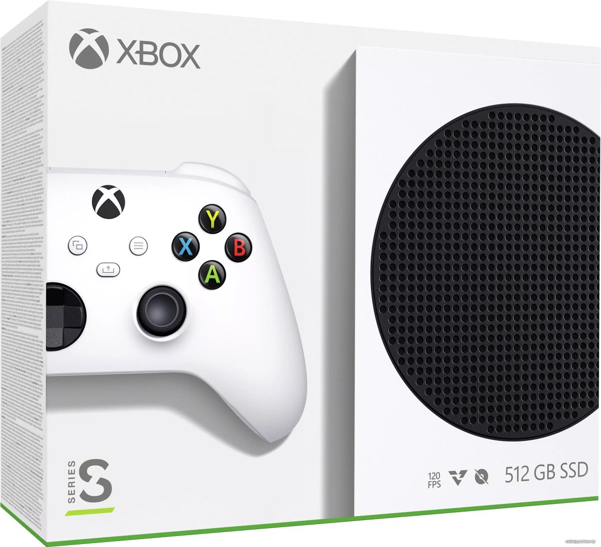 Игровая приставка Microsoft Xbox Series S 512GB (белый)