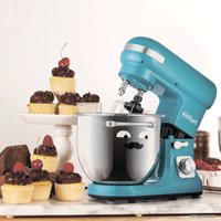 Планетарный миксер Kitfort KT-3416-2 (темно-бирюзовый)