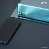 Телефон Infinix Hot 11 Helio G37 4GB/128GB (черный)
