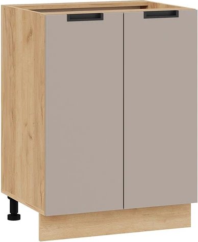 

Шкаф напольный Трия Гренада 1Н6 (дуб крафт золотой/холст латте)