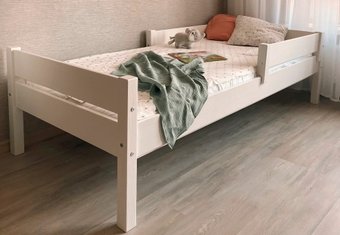 Кровать Kinderwood Лотос-19 160х80 (белый)