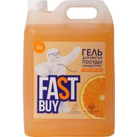 Средство для мытья посуды FastBuy PowerWash Апельсин (5 л)