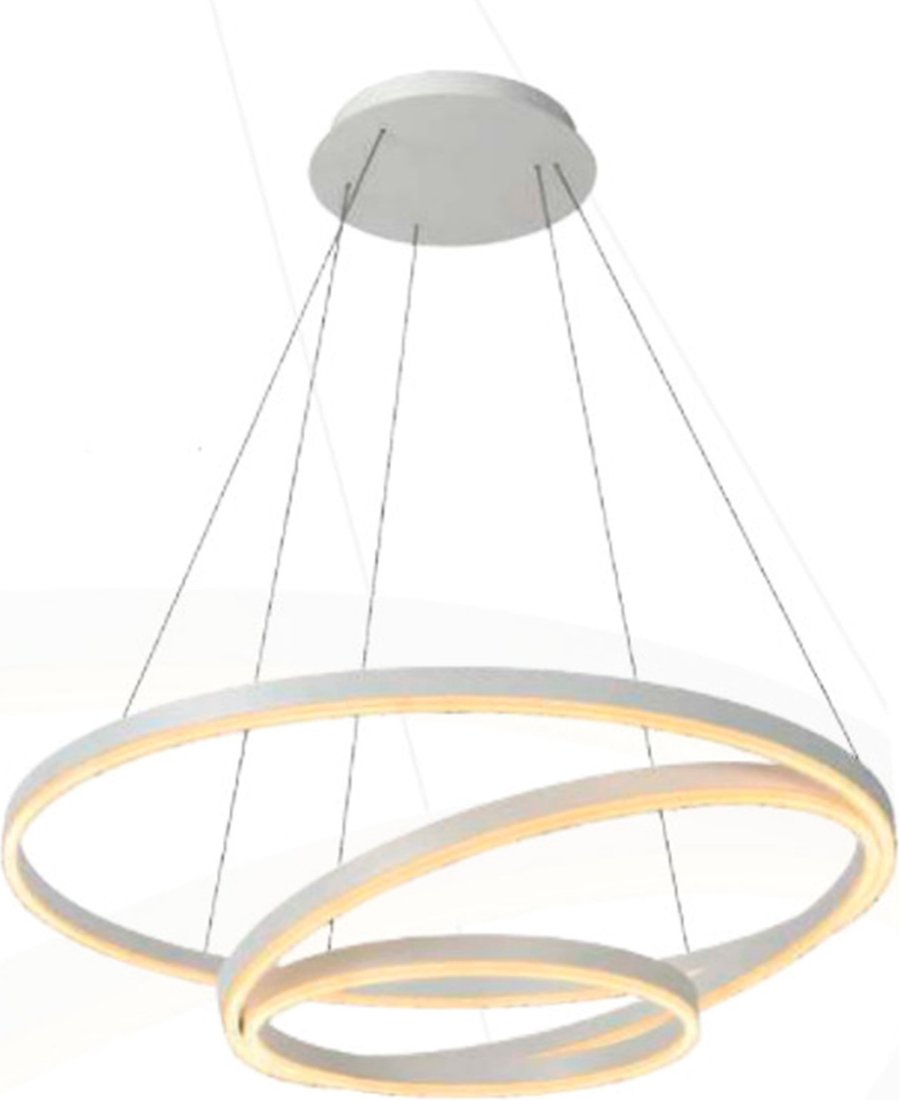 Подвесная люстра AksHome Twist LED (белый)