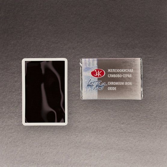 

Акварельная краска Невская палитра Белые ночи 1911838 (838 железоокисная сливово-серая)