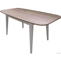 Кухонный стол Васанти плюс Дорн ДН-10 (дуб небраска натуральный/белый)