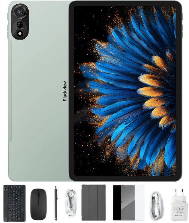 

Планшет Blackview Mega 2 LTE 12GB/256GB (зеленый, с аксессуарами)