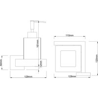 Дозатор для жидкого мыла Lauter 21SH71091 (Chrome)