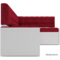 Угловой диван Мебель-АРС Ганновер правый 208x82x133 (кордрой красный)