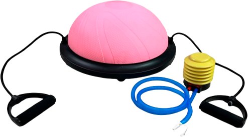 Балансир Calviano Bosu Ball 46 см (розовый)