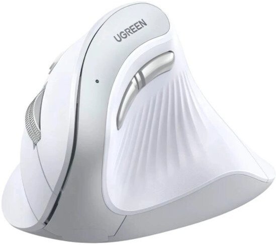 

Вертикальная мышь Ugreen MU008 45759 (белый)