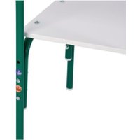 Детский стул Фея Мой малыш 0002742.26 (белый/зеленый)