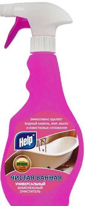 

Средство для ванны Help Чистая ванна 500 мл