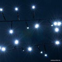 Светодиодная гирлянда Евросвет Мишура 400-004 a056072 (холодный белый)