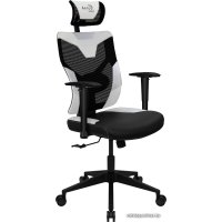 Игровое (геймерское) кресло AeroCool Guardian (черный/белый)