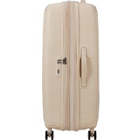 Чемодан-спиннер American Tourister Soundbox Coconut sand 77 см