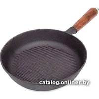 Сковорода-гриль Балезинский ЛМЗ 240/50-1-Г с рифленным дном (Б)