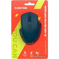 Мышь Canyon MW-15 (темно-синий)