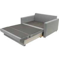 Диван Krones Афродита 195x100 (велюр/жаккард/серый/рисунок молочно-серый)