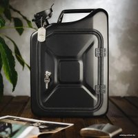 Подарочный набор Экспедиция Канистра - бар 10 л 7128 (черный Вутто)