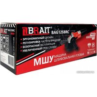 Угловая шлифмашина Brait BAG125BRC Pro