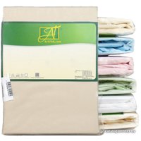 Простыня Альвитек Сатин однотонный 214x220 ПР-СО-22-БЕЖ (бежевый)