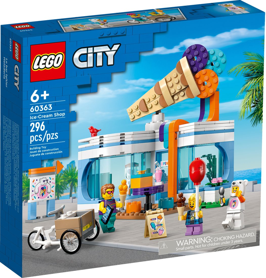 

Конструктор LEGO City 60363 Магазин мороженого