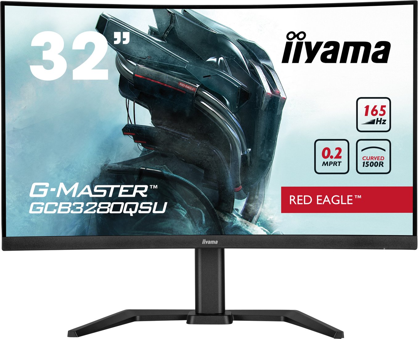 

Игровой монитор Iiyama G-Master Red Eagle Curved GCB3280QSU-B1