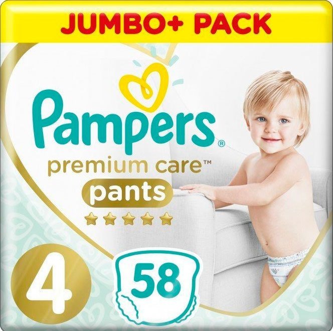 

Трусики-подгузники Pampers Premium Care Pants 4 (58 шт)