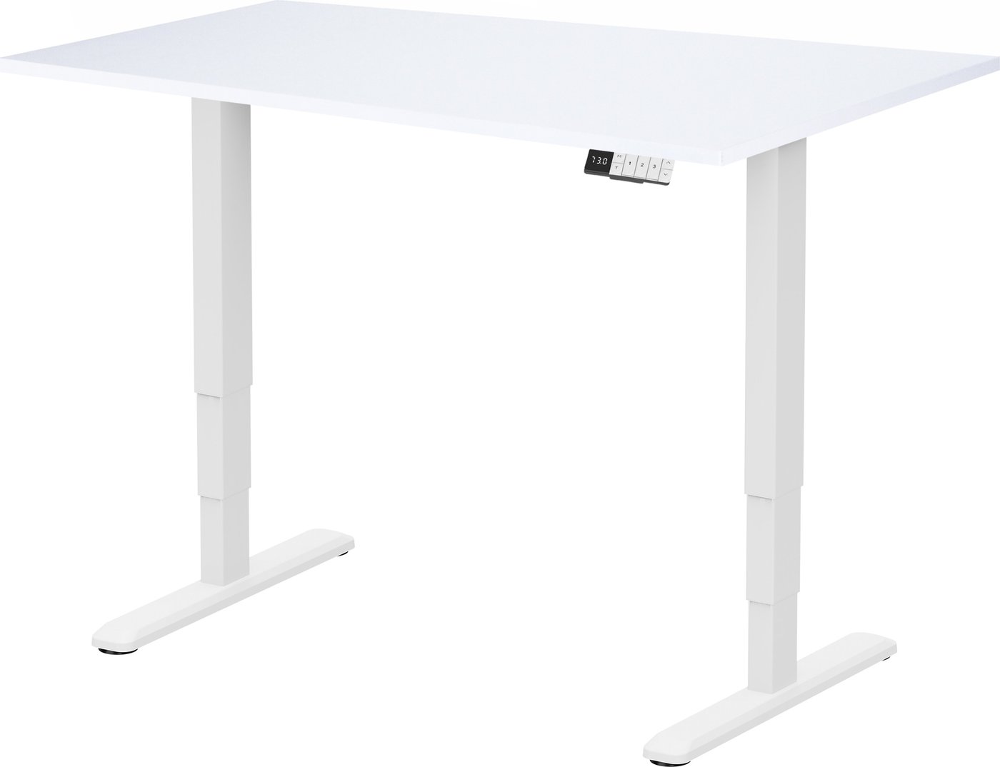 

Стол для работы стоя ErgoSmart Unique Ergo Desk 1360x800x36мм (альпийский белый/белый)