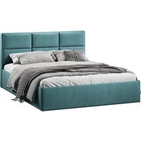 Кровать Трия Стелла Тип 1 160x200 (микровелюр Wellmart Indigo)