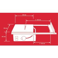 Распиловочный (циркулярный) станок Einhell TE-TS 254 T
