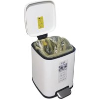 Мусорное ведро Eko Stella EK9384 9 л (белый)