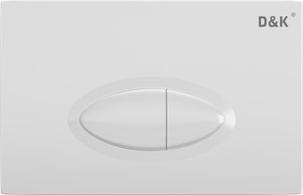 Панель смыва D&K Rhein Marx DB1399016 (белый)