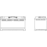 Автомобильный аккумулятор AutoPart Galaxy Gold Ca-Ca 582-360 (82 А/ч)