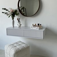 Туалетный столик без зеркала Shtabe Royal 5010 эко (белый)